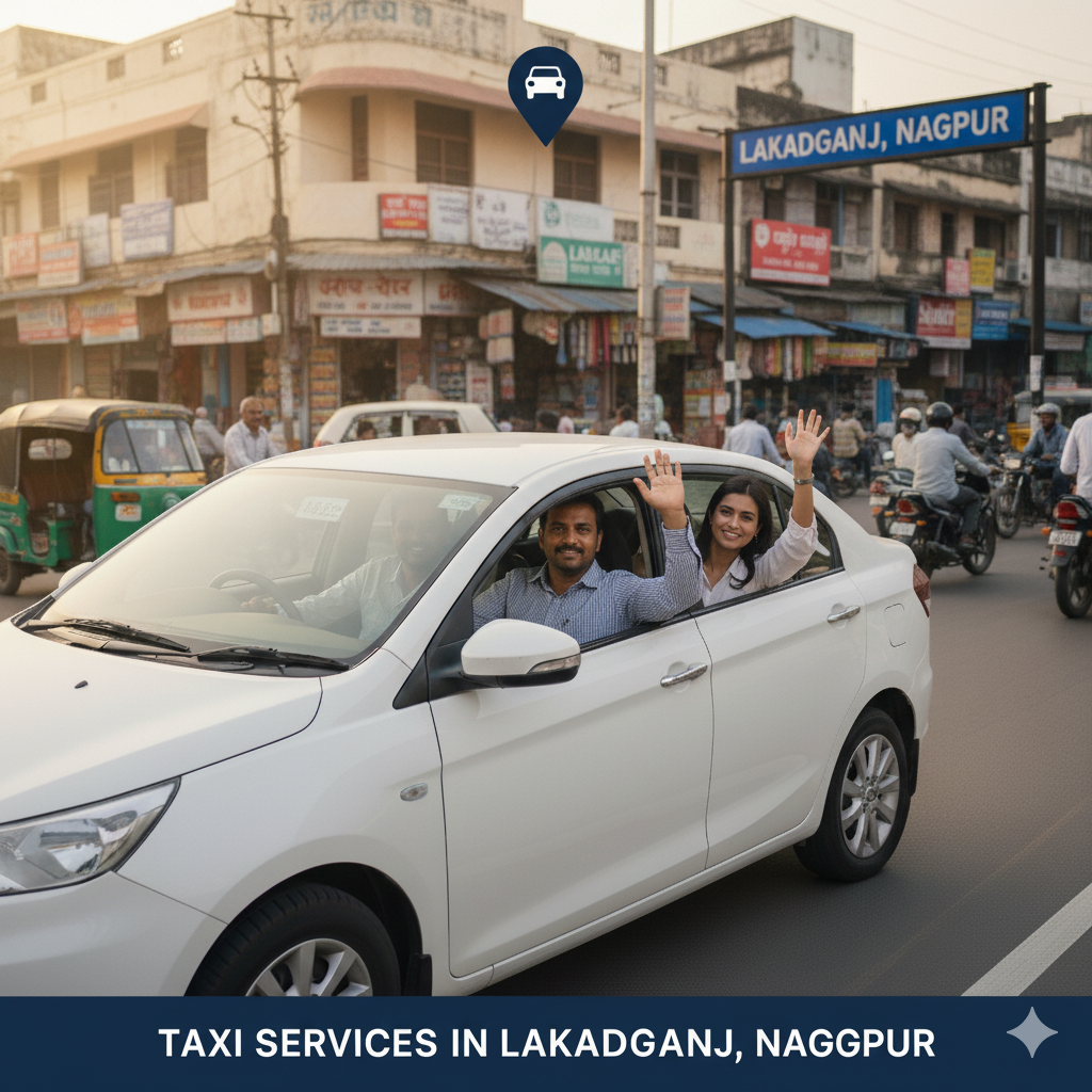 Taxi Services in Lakadganj,Nagpur