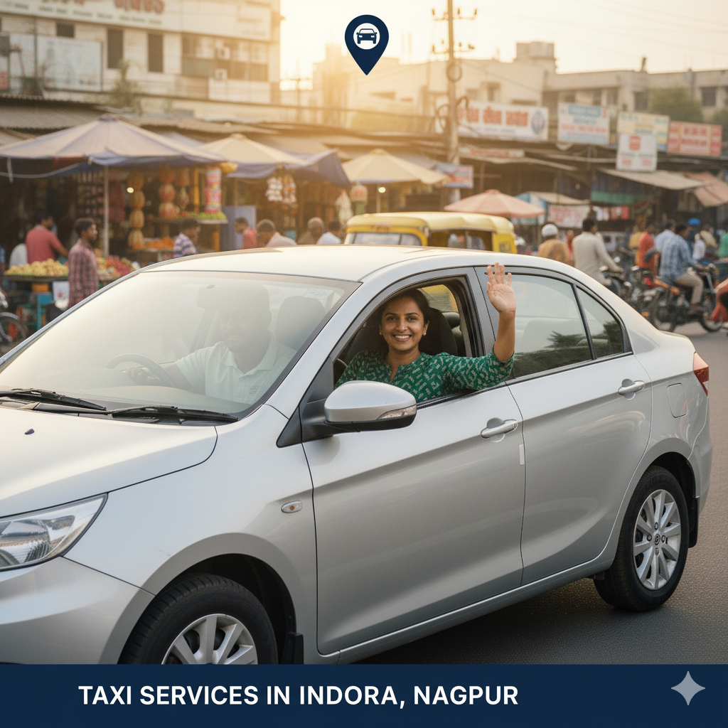 Taxi Services in Indora,Nagpur 