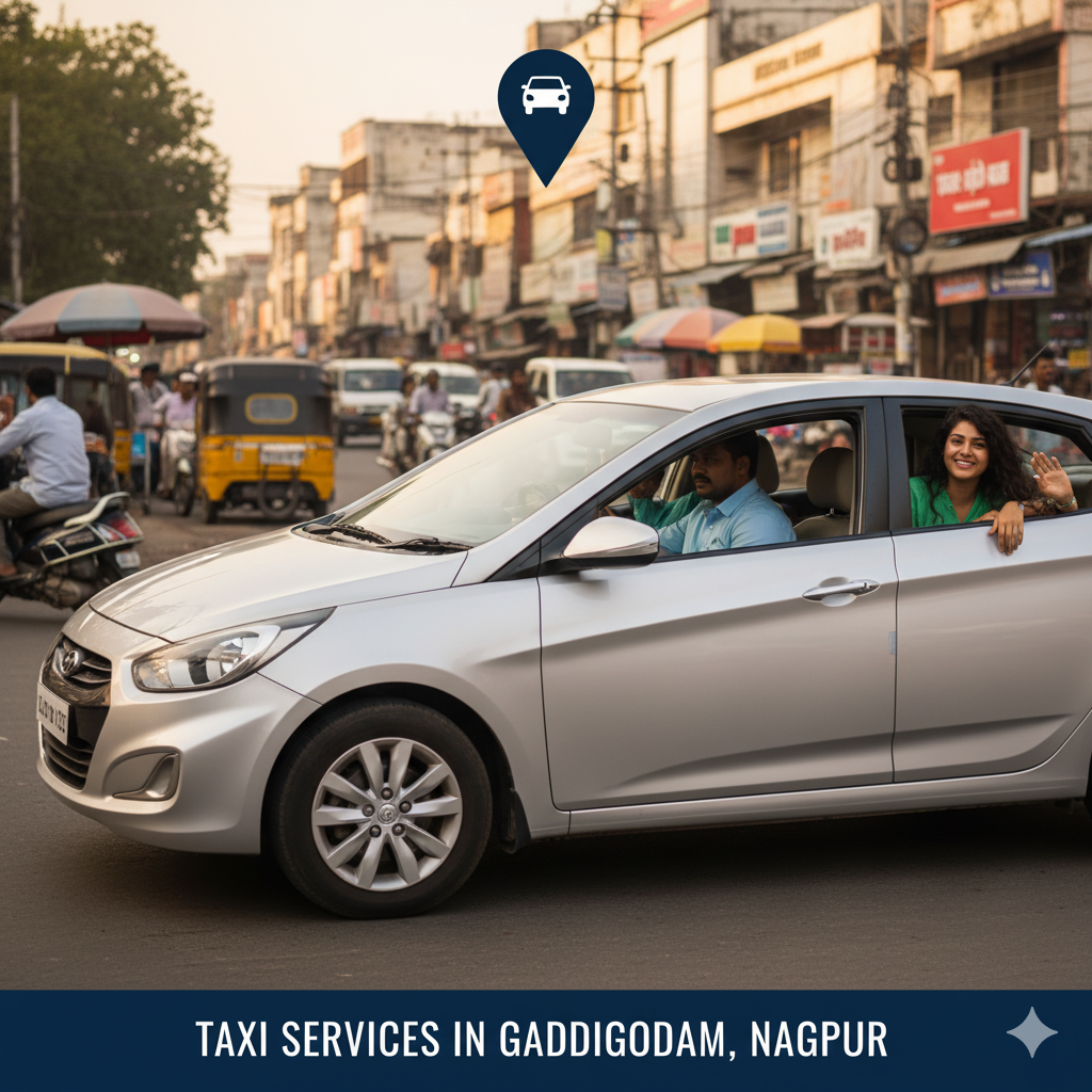 Taxi Services in Gaddigodam,Nagpur 