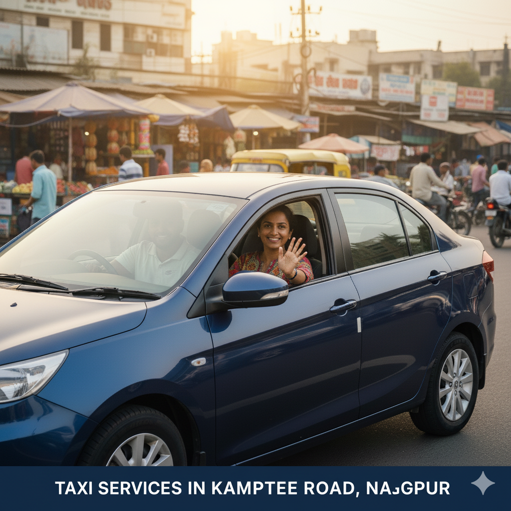 Taxi Services in Kamptee Road,Nagpur 